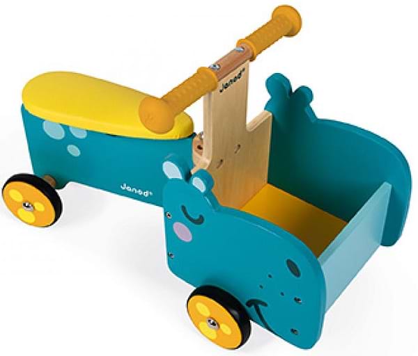 Фото - Толокар Janod Гіпопотам (J08003)