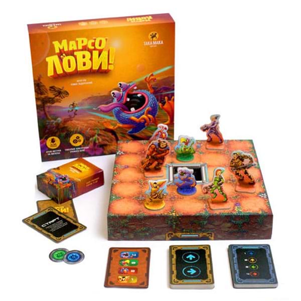 Фото - Настольная игра (8+) Taka Maka Марсоловы, укр (90001-UA)