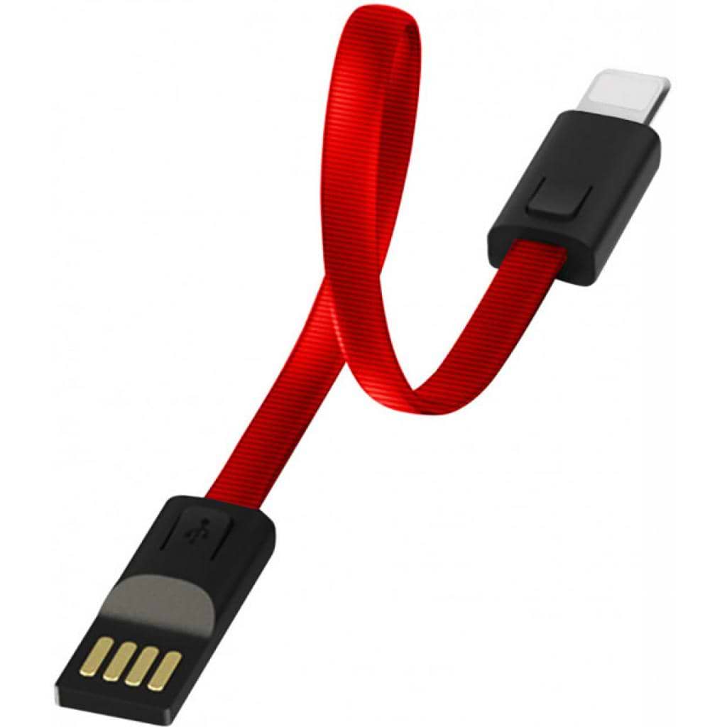 Кабель Colorway USB 2.0 AM to Lightning 0.22m Red (CW-CBUL021-RD)