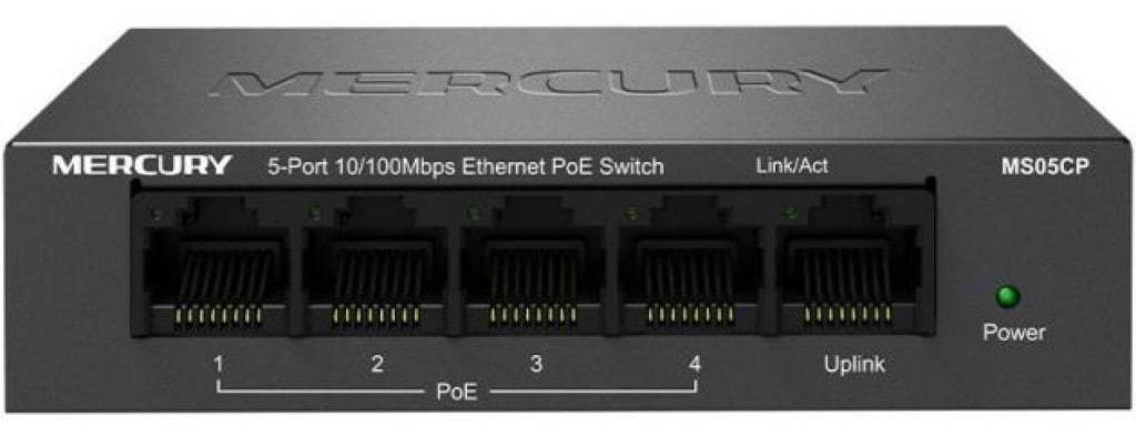 Коммутатор локальной сети (Switch) Mercury MS05CP - Фото 1