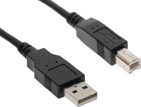 Фото - Кабель USB type A - USB type B Digitus USB 2.0 (AM/BM) 1.8m Black (AK-300102-018-S)
