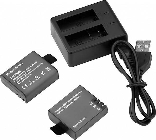 Фото - З/устройство для экшн-камеры AIRON Dual Charger for Procam 7/8 (69477915500037)