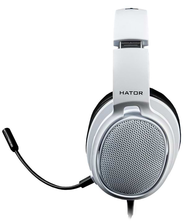 Фото - Гарнитура проводная игровая Hator Hellraizer White (HTA-814)