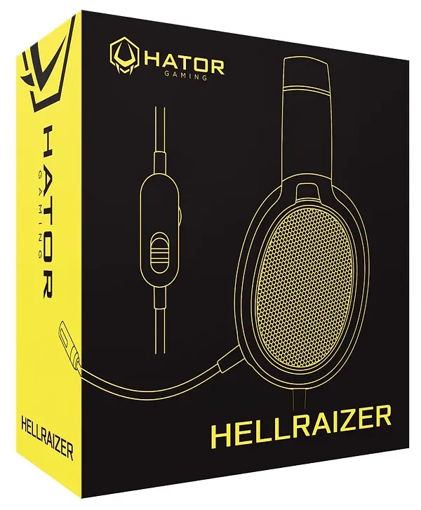 Фото - Гарнитура проводная игровая Hator Hellraizer White (HTA-814)