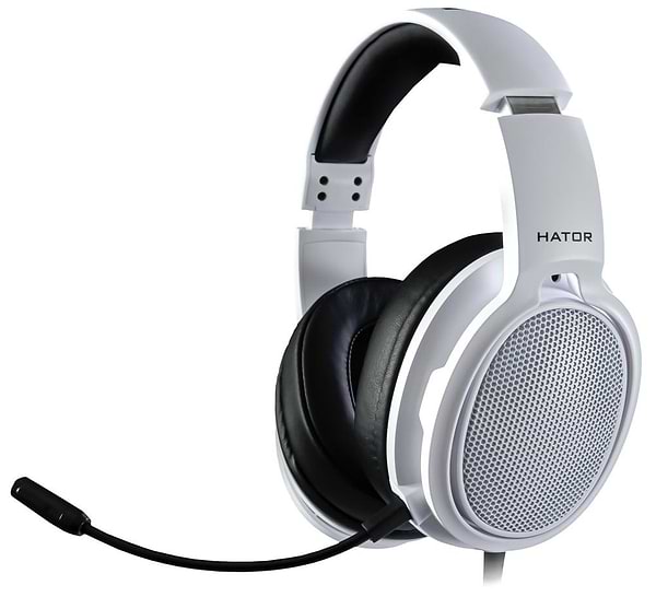 Фото - Гарнитура проводная игровая Hator Hellraizer White (HTA-814)