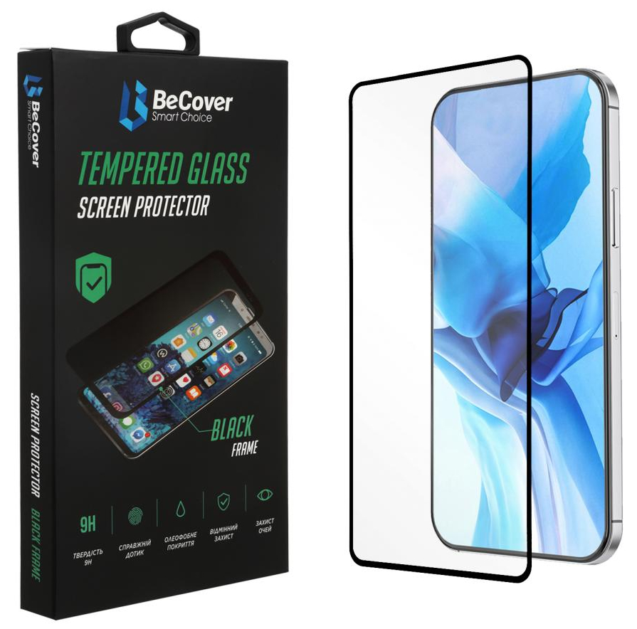 Захисне скло для смартфону BeCover Premium for Nokia 3.4 Black (705384)