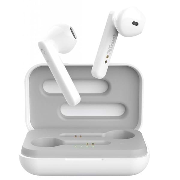 Фото - Навушники вкладиші бездротові TWS Trust Primo Touch True Wireless Mic White (23783)