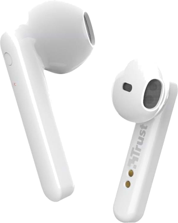 Фото - Навушники вкладиші бездротові TWS Trust Primo Touch True Wireless Mic White (23783)