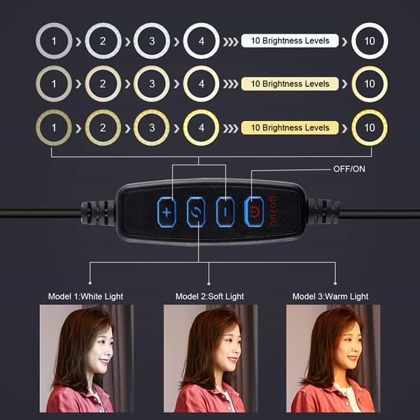 Фото - Набор для блогера Puluz PKT3062B 11.8 + Штатив 1.65 м