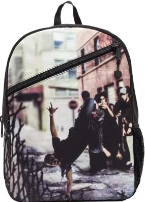 Фото - Рюкзак дитячий Mojo Бруклин Брейкданс Черный мульти (KAB9985235)