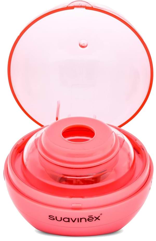 Фото - Стерилизатор для пустышек Suavinex портативный розовый (400819)