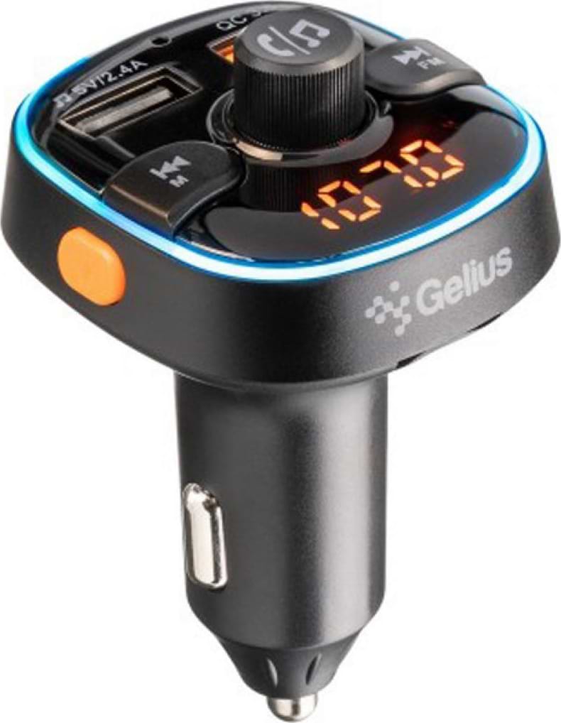 FM модулятор Gelius Pro RGB-QC GP-FMT050