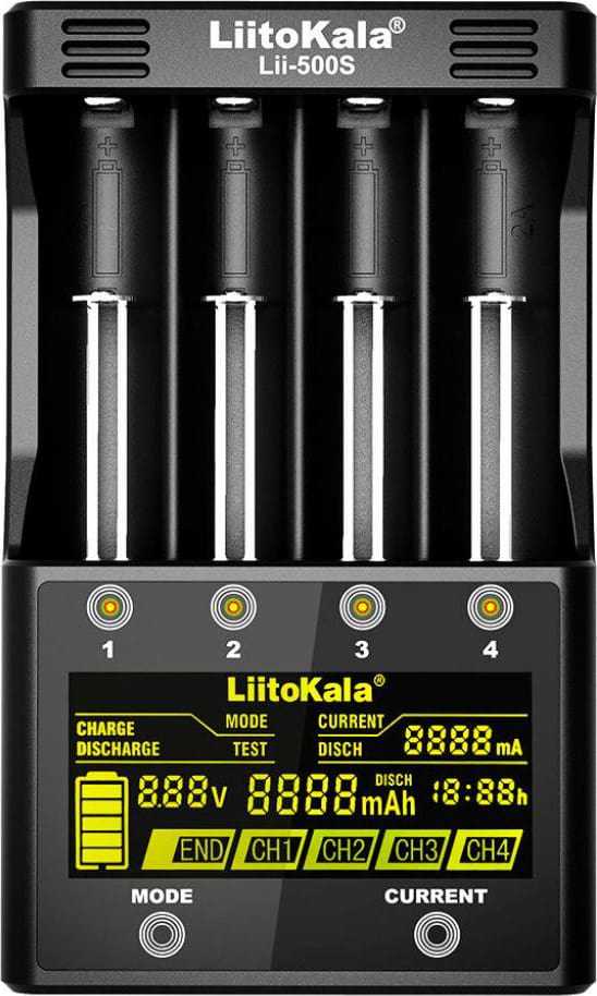 З/пристрій для акумуляторів AA/AAA LiitoKala Lii-500S - Фото 1