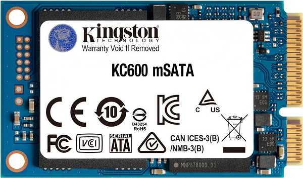 Фото - SSD-накопичувач внутрішній Kingston mSATA 512GB (SKC600MS/512G)