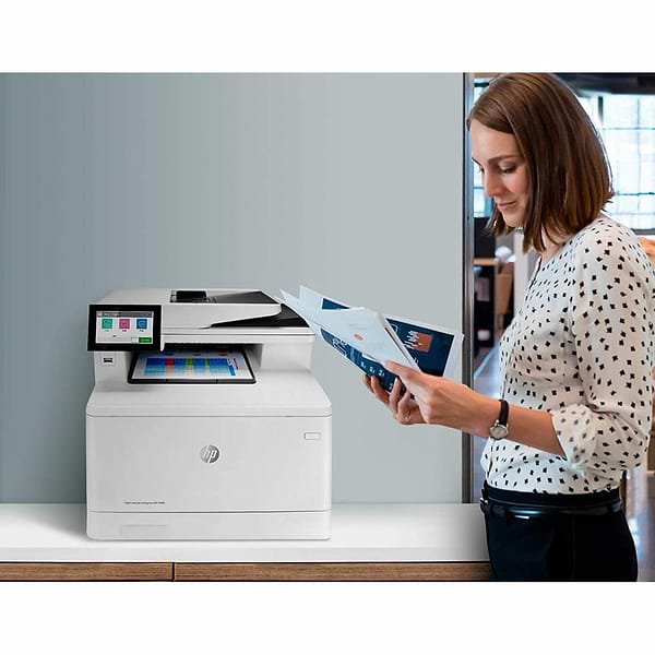 Фото - БФП кольорового друку HP Color LaserJet Enterprise M480f (3QA55A)