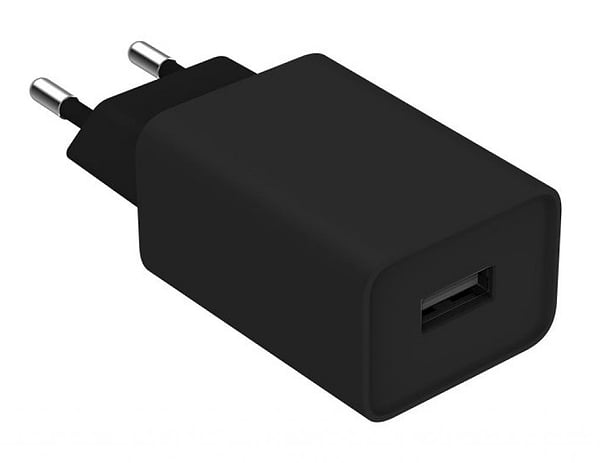 Фото - Сетевое зарядное устройство Colorway 1USB Auto ID 2A 10W Black (CW-CHS012-BK)