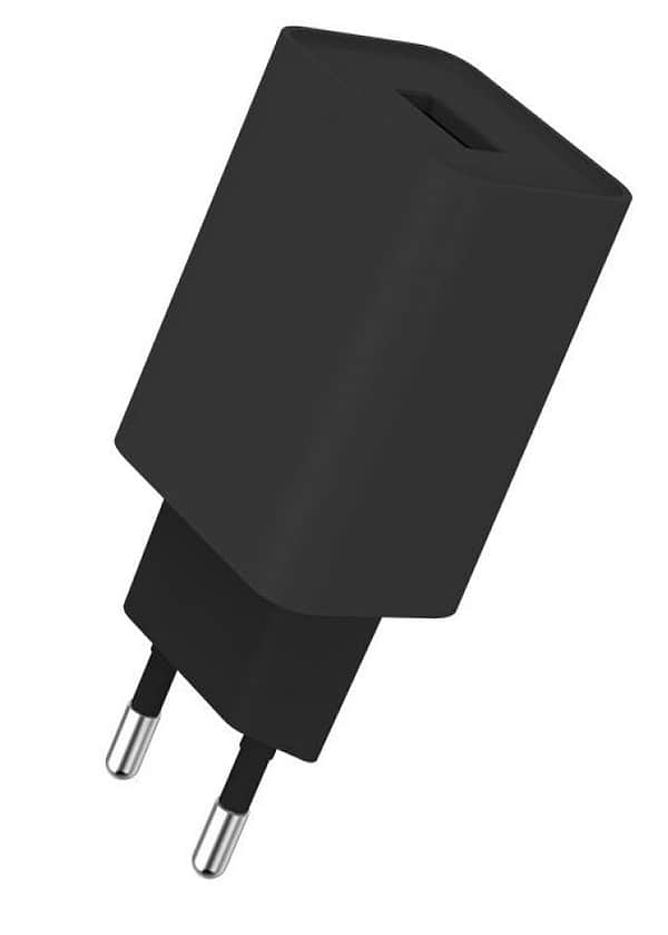 Фото - Сетевое зарядное устройство Colorway 1USB Auto ID 2A 10W Black (CW-CHS012-BK)