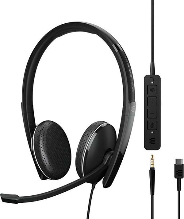 Фото - Гарнитура проводная Sennheiser ADAPT 165T USB-C II (1000906) Фото - Гарнитура проводная Sennheiser ADAPT 165T USB-C II (1000906)