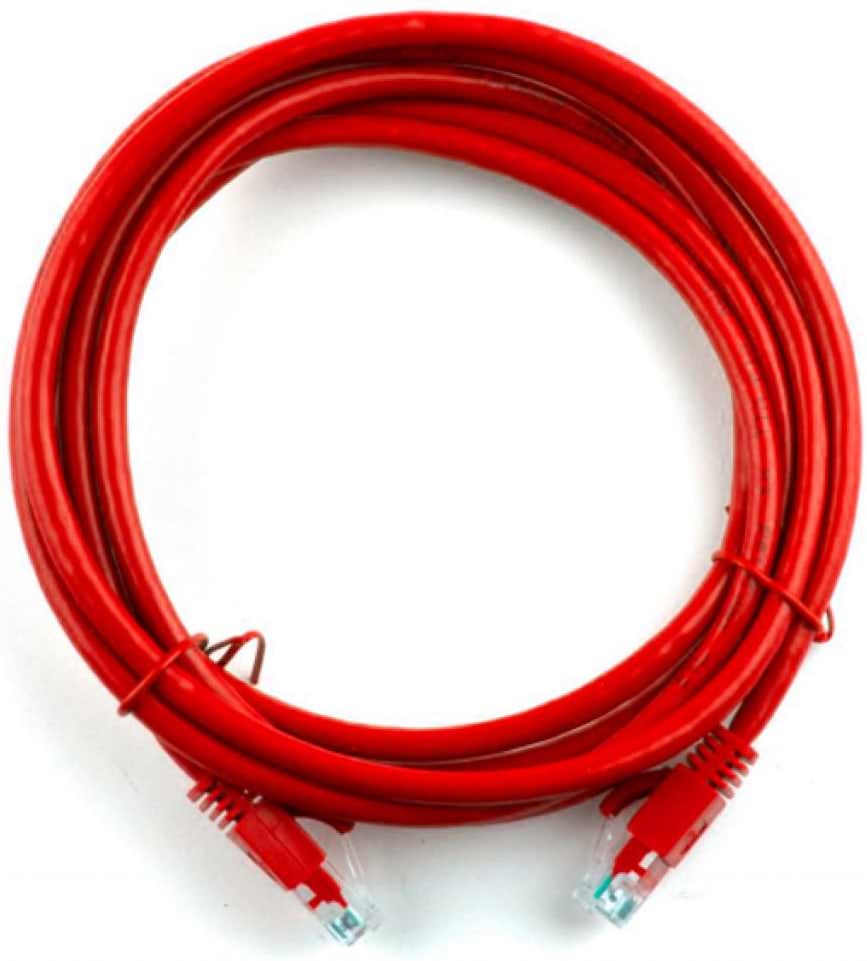 Кабель патч-корд Ritar Cat.5e CU 2 m Red (PCR-CU/2Rd / 04276)