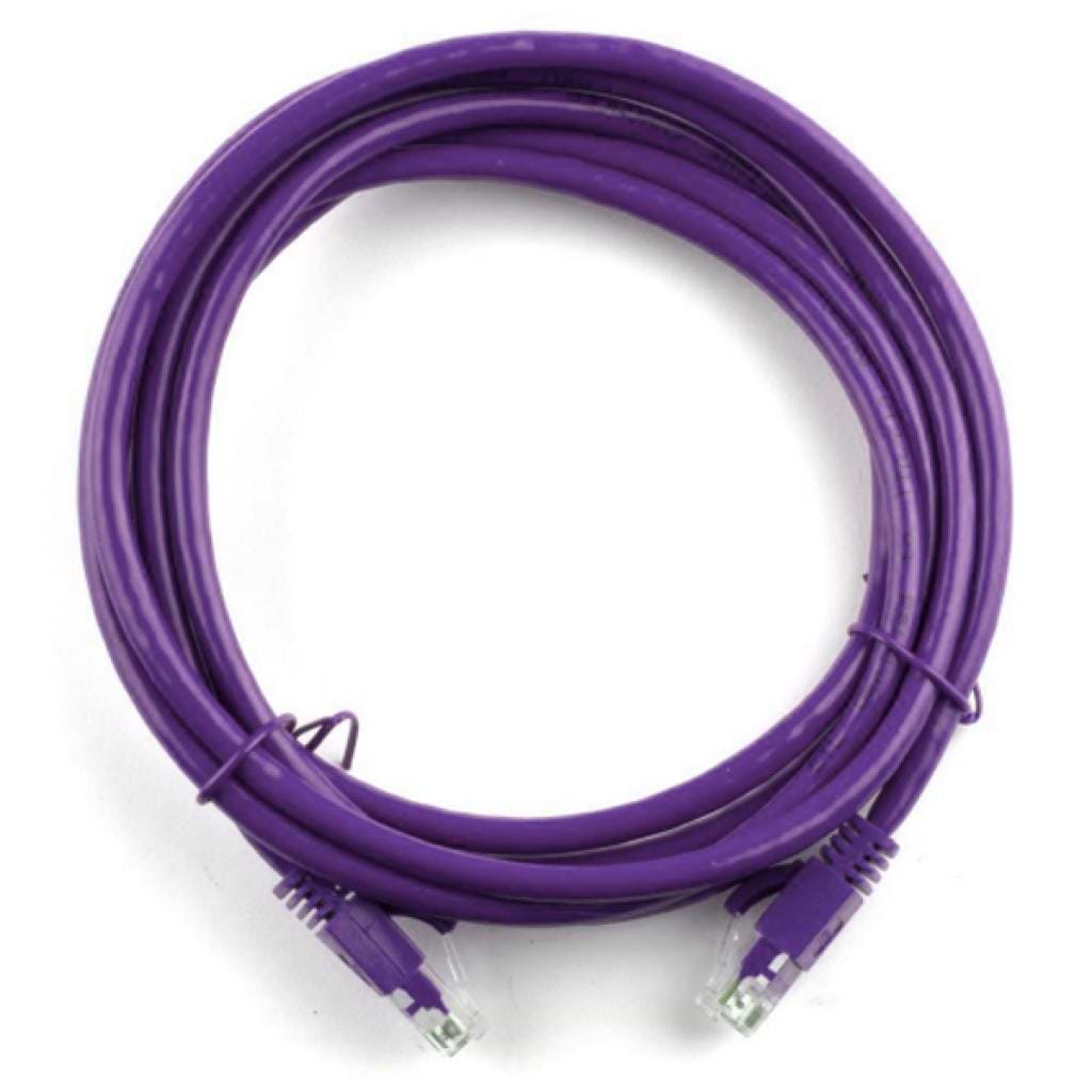 Кабель патч-корд Ritar Cat.5e CU 2 м  RJ-45 Purple (PCR-CU/2Pe/04277)