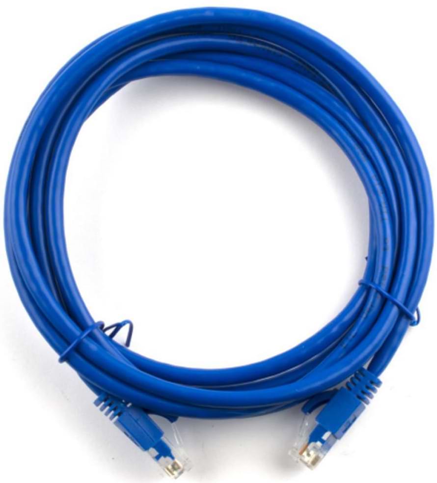 Кабель патч-корд Ritar Cat.5e CU 5 m Blue (PCR-CU/5Be / 09980)