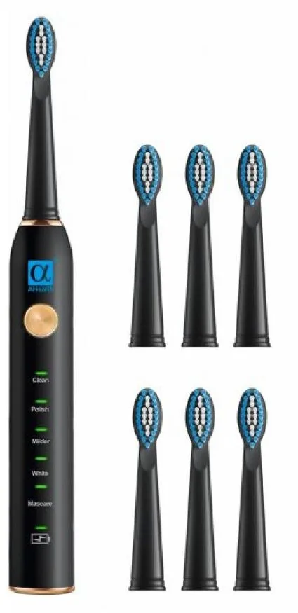 Зубная щетка электрическая AHealth Smart Sonic Smile 1 black (AHsss1b) - Фото 1