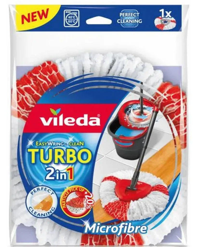 Змінна насадка на швабру Vileda EasyWring & Clean Turbo Classic (4023103156487)