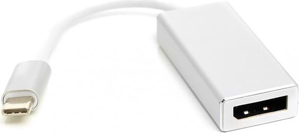 Фото - Уцінка - Перехідник PowerPlant USB Type-C 3.1 Thunderbolt 3 (M) - DisplayPort (F), 4K, 0.15 (CA911851)