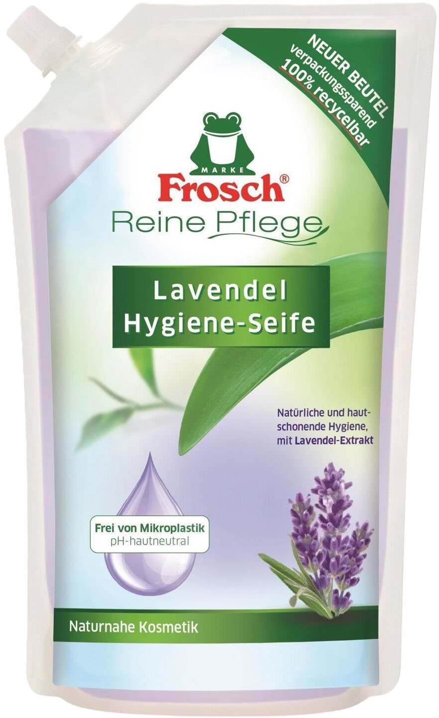 Рідке мило для рук Frosch Лаванда 500 мл (9001531968518) - Фото 1