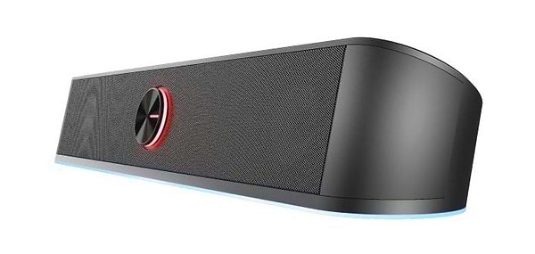 Фото - Компьютерная акустика компактная 2.0 Trust GXT 619 Thorne RGB Illuminated Soundbar Black (24007)