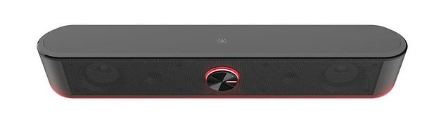 Фото - Компьютерная акустика компактная 2.0 Trust GXT 619 Thorne RGB Illuminated Soundbar Black (24007)