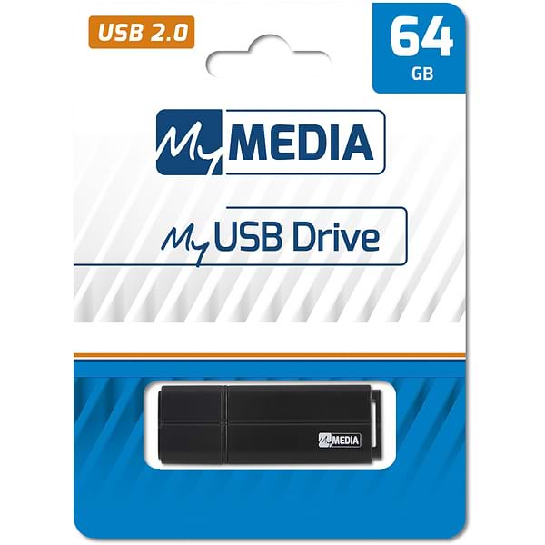 Фото - Флеш USB MyMedia 64GB USB 2.0 Black (69263)