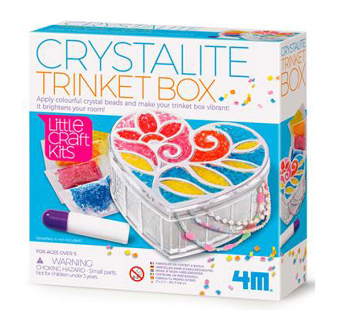 Набор для изготовления декора 4М Шкатулка с бисерной мозаикой (00-04768)