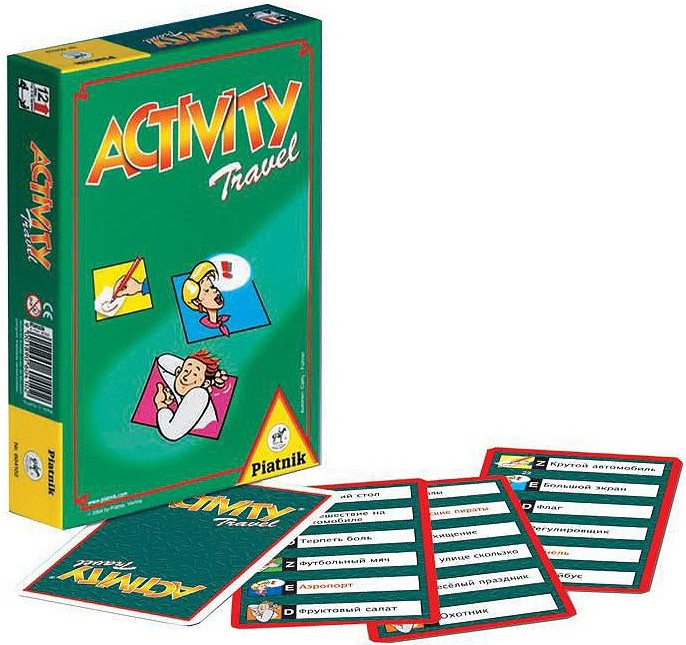Фото - Настільна гра (8 +) Piatnik Activity Дорожня версія (PT-776809)