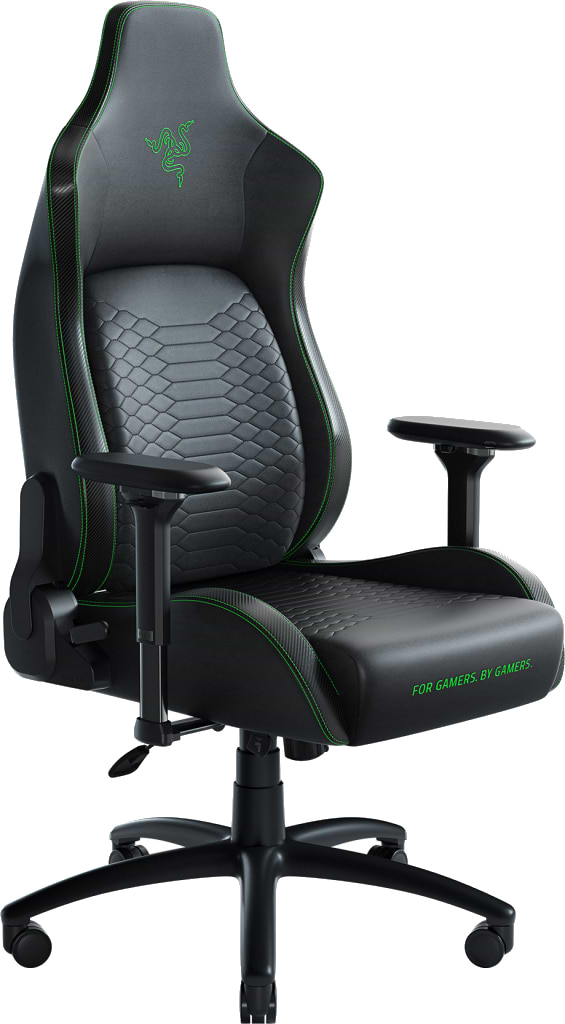 Кресло для геймеров Razer Iskur XL (RZ38-03950100-R3G1) Green - Фото 1