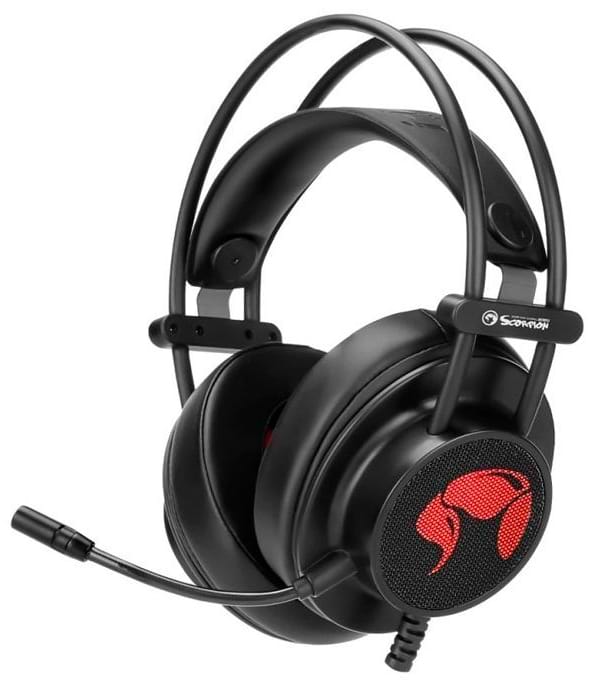 Гарнітура дротова Marvo HG9055 Black - Фото 1