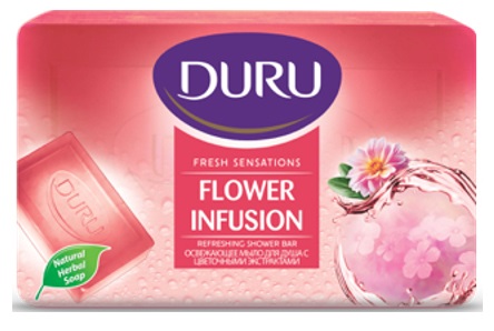Твердое мыло Duru Fresh Sensations Цветочное Облако 150 г (8690506494599)
