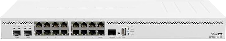 Коммутатор локальної мережі (Switch) MikroTik CCR2004-16G-2S+ - Фото 1