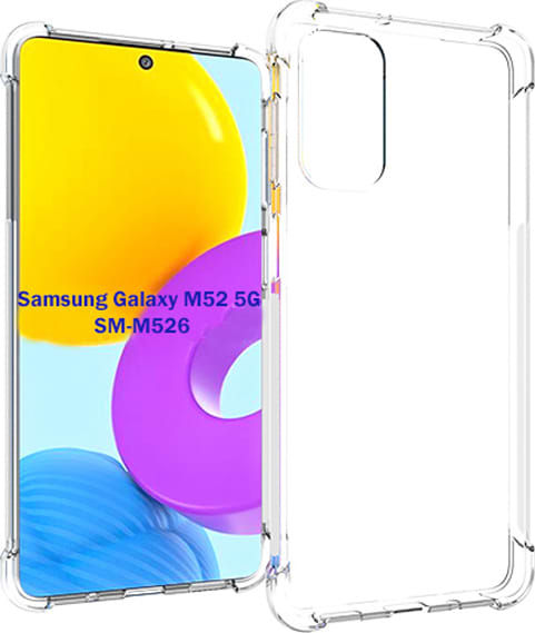Чохол для смартфону BeCover Anti-Shock for Samsung Galaxy M52 5G SM-M526 Clear (706960) - Фото 1