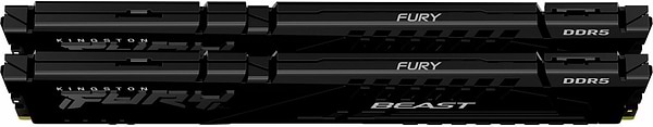 Фото - Память DDR Kingston DDR5 32Gb 5600MHz Fury Beast 2x16 (KF556C40BBK2-32)