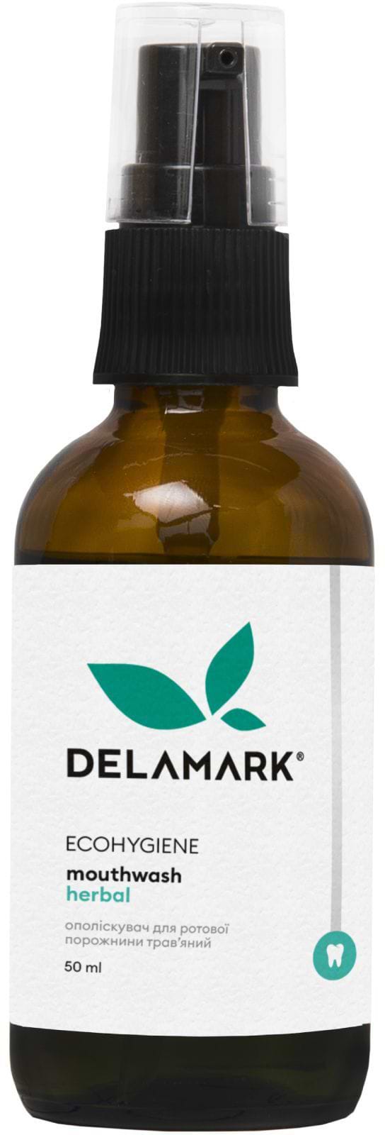 Ополіскувач для порожнини рота DeLaMark 50 мл (4820152332400) - Фото 1