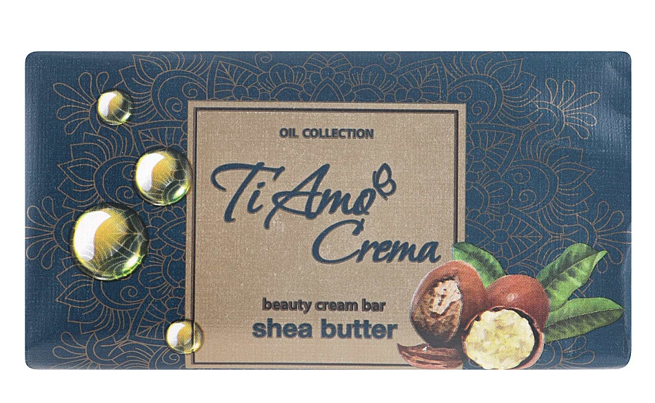 Тверде мило Ti Amo Crema З маслом ши 125г (4820195508077) - Фото 1