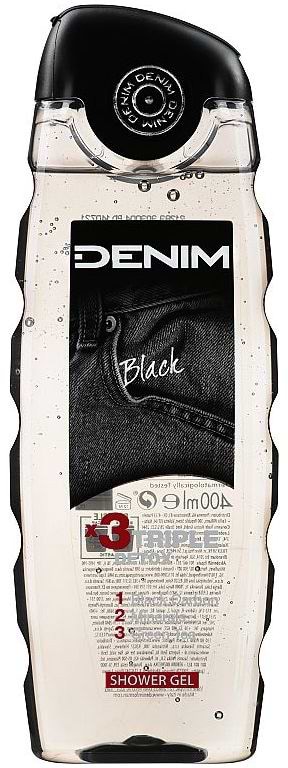Фото - Гель для душа DENIM Black потрійний детокс 400 мл (8008970038032)