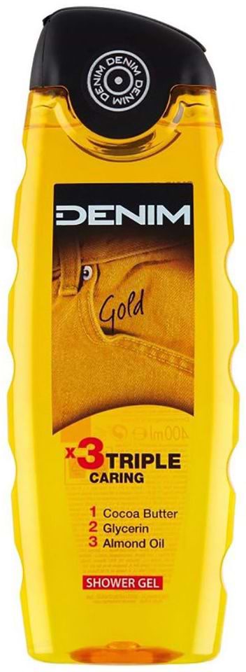 Гель для душа DENIM Gold тройной уход 400 мл (8008970038810)
