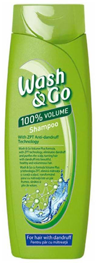 Шампунь женский Wash&Go против перхоти с технологией ZPT 200 мл (8008970042022) - Фото 1