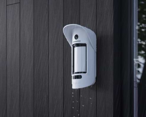 Фото - Бездротовий датчик руху Ajax MotionCam Outdoor PhOD Jeweller White