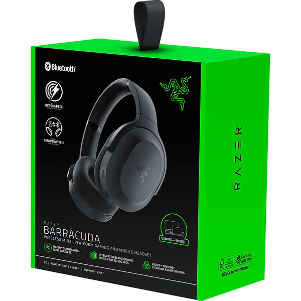 Фото - Гарнітура бездротова ігрова Razer Barracuda (RZ04-03790100-R3M1)