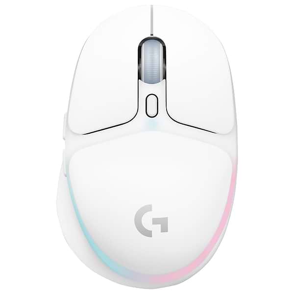 Фото - Мышь беспроводная игровая Logitech G705 Gaming Wireless/Bluetooth White (910-006367)