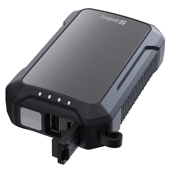 Фото - Батарея мобільна Sandberg Hand Warmer 10000 mAh 2A, USB, ліхтар 1W (420-65)