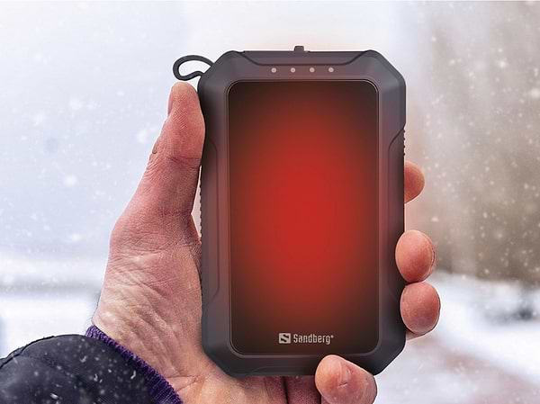 Фото - Батарея мобільна Sandberg Hand Warmer 10000 mAh 2A, USB, ліхтар 1W (420-65)